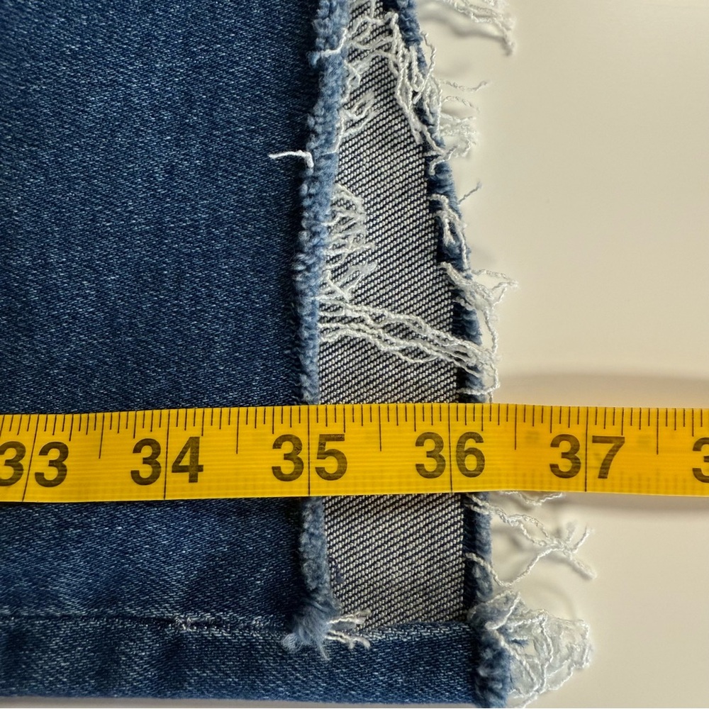 NWT MOTHER The Insider Crop Step Fray Work Hard Play Hard Size 26 - Picture 14 of 14